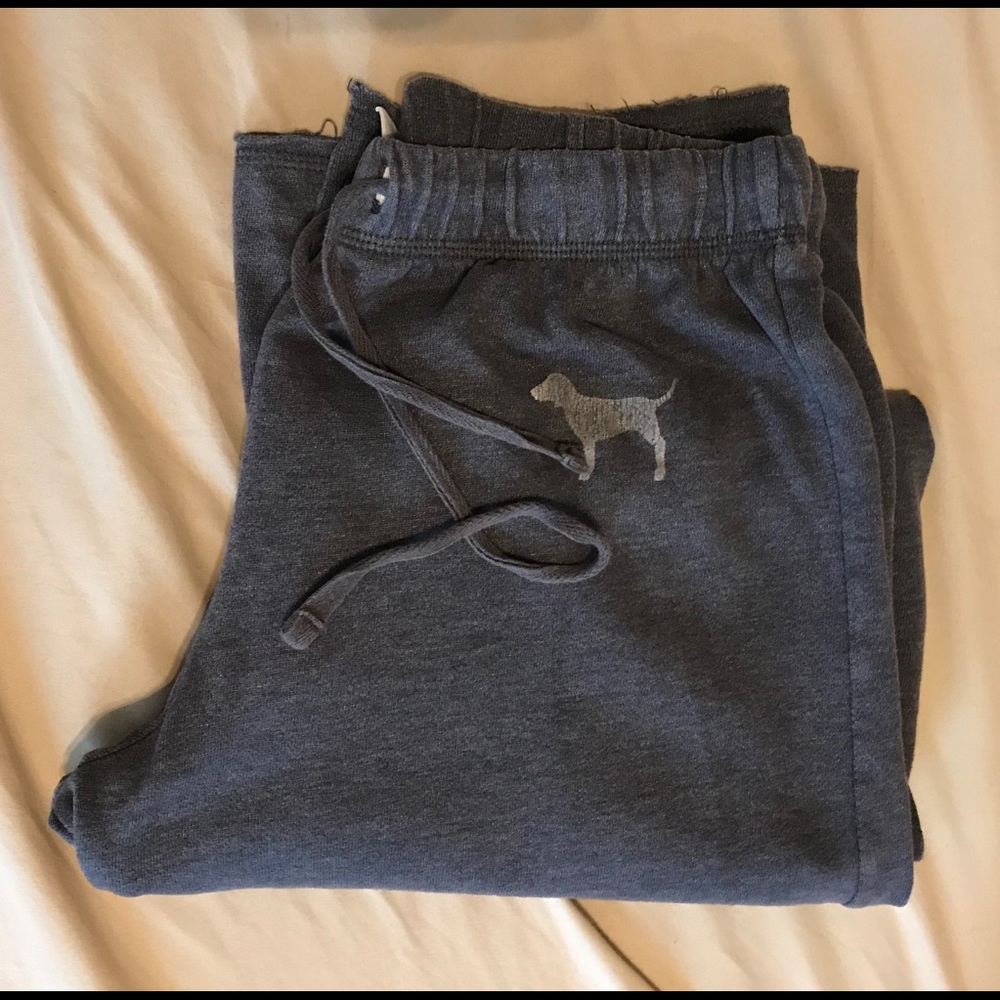PINK VICTORIA’S SECRET Grey Sweatpants